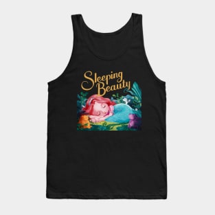 Sleeping Beauty Design Tank Top